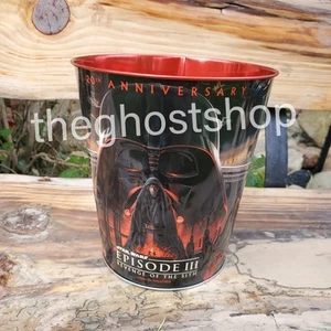 Popcorn STAR WARS LA VENDETTA DEI SITH da collezione 20° anniversario latta NUOVO - Foto 1 di 2