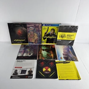 Cyberpunk 2077 - Sony PlayStation 4 Ps4 komplett Steelbook alle Einlagen CIB - Bild 1 von 10