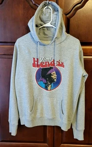 Sudadera con Capucha Gris Logo Jimi Hendrix Rara Talla L 2015 Auténtica Hendrix LLC - Imagen 1 de 5