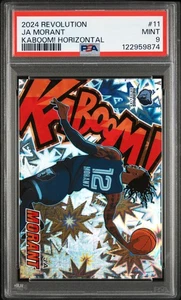 2024 Panini Revolution Kaboom! Horizontal Ja Morant #11 PSA 9 - Imagen 1 de 2