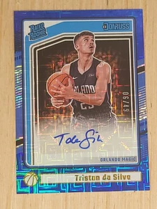 2024-25 Panini Donruss Rated Rookie Signatures Tristan da Silva #260 Choice Blue - Picture 1 of 2