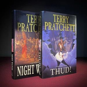 Thud! & Night Watch – Terry Pratchett – 1st Edition HB – Doubleday – 2002 / 2005 - Bild 1 von 8