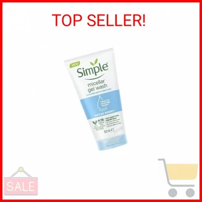 Simple Water Boost Micellar Gel Facial Wash, 5 Oz (150 ML) (1 Count) - Image 1 of 2