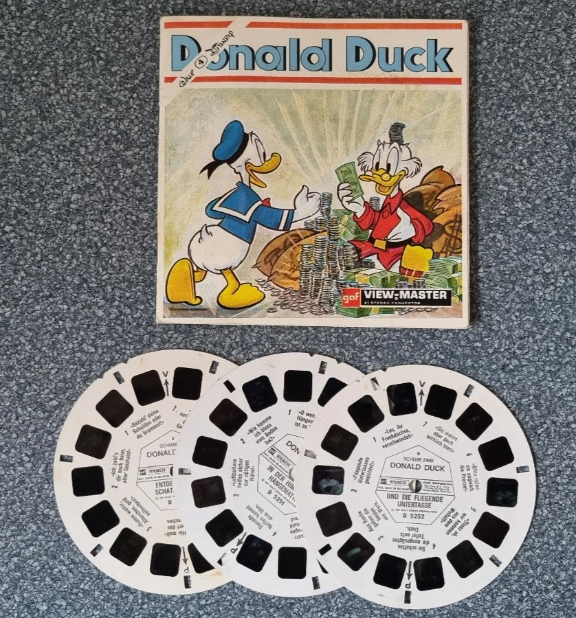 View Master - Disney Donald Duck (Nr. 4) - Bildscheiben B525 (Sawyers gaf) - Bild 1 von 1
