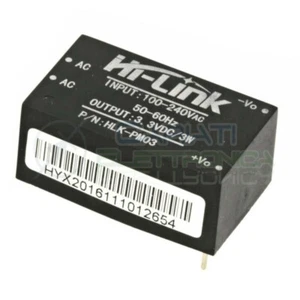 HI-LINK 3W 3,3V DC Trafo Eingang 230V AC Ausgang 1x3,3V DC HLK-PM03 - Bild 1 von 3