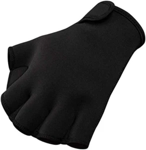 Webbed Power Swimming Gloves Webbed Gloves Aquatic Fitness Training Aqua Fit for - Picture 1 of 12