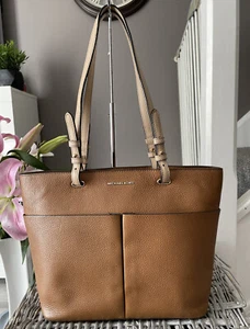 Michael Kors hellbraune Ledertasche Schultertasche, Handtasche - Bild 1 von 13