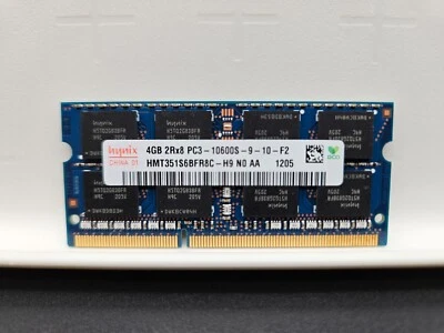 G.Skill FA-10666CL9S-4GBSQ DDR3-1333 CL9-9-9-24 PC3-10666 4Gx1 SO-DIMM - Bild 1 von 2