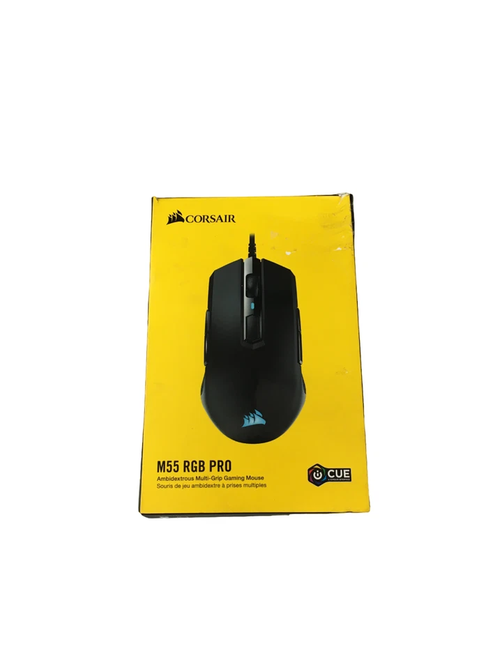 Corsair M55 RGB Pro (CH-9308011-NA) Ambidextrous Multi-Grip Optical Gaming Mouse