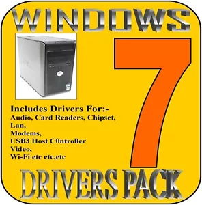 Windows Drivers Pack Manual XP & 7 No internet needed 700,000 on DVD Offline - Picture 1 of 1