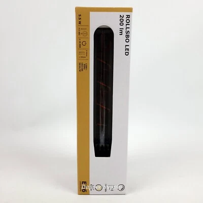 Ikea ROLLSBO LED Bulb E26 200 lumen Dimmable/ Tube-shaped Gray Glass 804.116.39 - Image 1 of 4