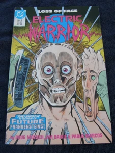 DC Comics, ELECTRIC WARRIOR #8 1986, LOSS OF FACE, Very Good Condition - Picture 1 of 10