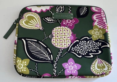 VERA BRADLEY Neoprene Tablet Padded Sleeve iPad Case Retired OLIVIA PINK NWOT - Image 1 of 4