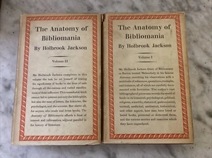 The Anatomy of Bibliomania.Holbrook Jackson.2 Vol Set.Limited Edition 1930-1931 - Picture 1 of 24