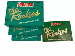 (1) 1990 Donruss Rookies und (3) 1991 factory sealed - Bild 1 von 1