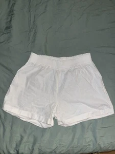 Saks Fifth Avenue Linen Shorts - Picture 1 of 3
