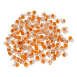 200 Stü Telefonkabel Reparatur Joiner 2 Draht Gelee Crimps Steckverbinder - Afbeelding 1 van 12