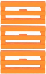 Missing Lego Brick 2412 naranja x 3 azulejos 1 x 2 rejilla - Imagen 1 de 2