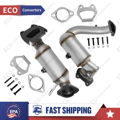 Front & Rear Catalytic Converter For 2015-2017 Chrysler 200 3.6L V6 EPA Foto 1 de 4