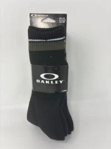 CALCETINES ESENCIALES Oakley para hombre (3 piezas), Blackout, verde militar y blanco - Imagen 1 de 3