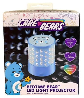 Care Bears Bedtime Bear LED Light Projector Multicolored Lights Battery Operated - Image 1 of 2