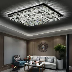 K9 Crystal Chandelier Ceiling Light LED Lamp XXL 100CM Pendant Light Living Room - Picture 1 of 8