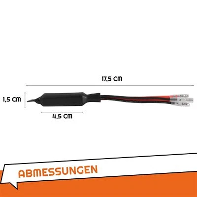 2X 10W 17Ohm Neu Lastwiderstand Leistungswiderstand Für LED Mini Blinklicht - Bild 1 von 4