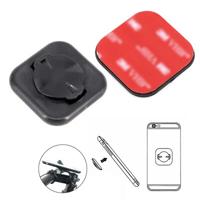 Bike Stem Computer Mount Phone Adhesive Stick Adapter Holder For Garmin Edge GPS - Image 1 of 4