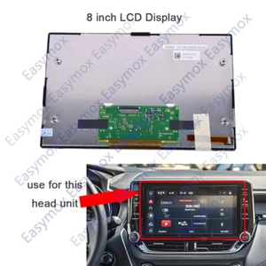 Pantalla LCD LQ080Y5LW02 para Toyota RAV4 Corolla C-HR 2019-2021 radio navegación - Imagen 1 de 2
