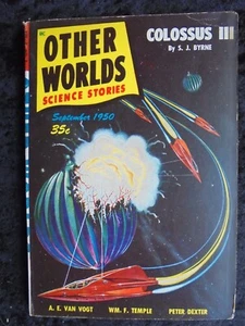 AUTRES MONDES HISTOIRES DE SCIENCE SEPTEMBRE 1950 ÂGE D'OR SCIENCE-FICTION DIGESTE - Photo 1/2