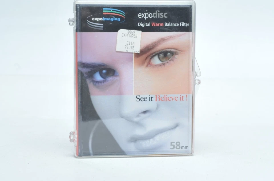 ExpoDisc 58mm Digital Warm White Balance Filter - Image 1 of 2