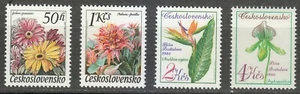 Czechoslovakia 1980 MNH Mi 2574-2577 Sc 2319-2322 Flowers. Cactus. Orchid ** - Picture 1 of 2