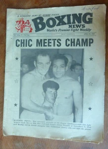 Boxing News Fight Weekly April 22  1960  Mike Holt Johnny Halafihi - Picture 1 of 1