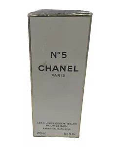 Vintage Chanel N 5 by 1980s - 1990s essential bath oil 200ml not yet open - Picture 1 of 7