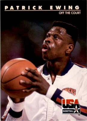 1992 SkyBox USA #23 Patrick Ewing New York Knicks - Image 1 of 2