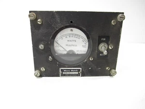 Vintage Micro Match 412.20 Watt Meter HAM Radio - Picture 1 of 5