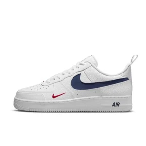 SCARPE SNEAKERS UOMO NIKE AIR FORCE 1 LV8 DJ6887 PELLE BIANCO ORIGINALE AI - Bild 1 von 4