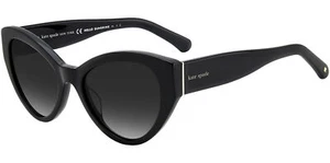 Occhiali da sole donna Kate Spade Paisleigh polarizzati neri ovali occhio di gatto 0807 WJ - Foto 1 di 3