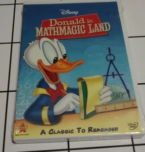 Donald In Mathmagic Land ~ DVD Movie ~ Rare Classic Animated Disney Kids Show ~ - Picture 1 of 6