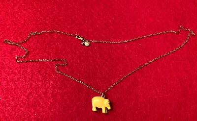 J. COLLAR HIPOPÓTAMO ESMALTADO TRIPULACIÓN Foto 1 de 4