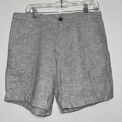 Pantalones Cortos Goodfellow & Co Para Hombre The Every Wear Frente Plano 7" Entrepierna Talla 32 Gris Foto 1 de 3