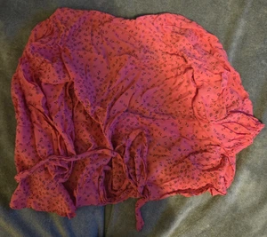 GAP - Coral Pink - Front Wrap - Tie - Size M - Top - Picture 1 of 4