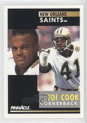 1991 Pinnacle Toi Cook #179 Rookie RC - Image 1 of 2