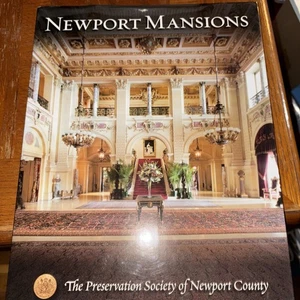 Thomas Gannon Newport Mansions HC DJ The Preservation Society of Newport County - Imagen 1 de 5