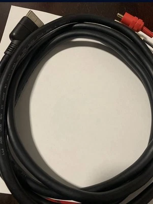 官方世嘉 Dreamcast S-Video 电缆立体声 HKT-8000-日本进口 — 第 1/4 张图片