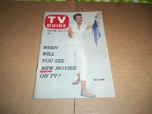 TV Guide April 5-11, 1958 - Gale Storm Benny Goodman Woody Woodpecker LOOK! - Foto 1 di 4