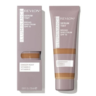 Revlon Illuminance Serum Tint SPF 15 Warm Caramel 417 New Exp 03/2026 - Image 1 of 4