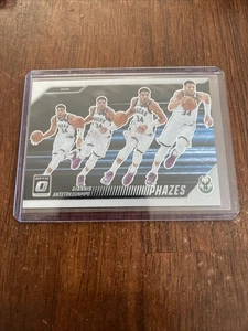 Giannis Antetokounmpo 2024-25 NBA Optic Phazes Case Hit SSP #8 Bucks - Picture 1 of 2