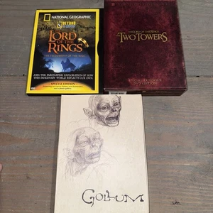 Lord Of The Rings, Dvd Lot  Nat. Geo Beyond the Movie Two Towers Gollum - Picture 1 of 1