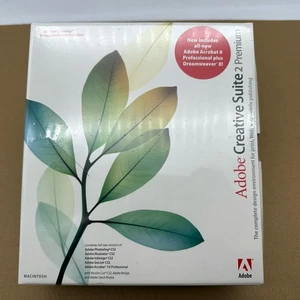Adobe Creative Suite 2 Premium 18040501 MAC Edition - Sealed New - Picture 1 of 16